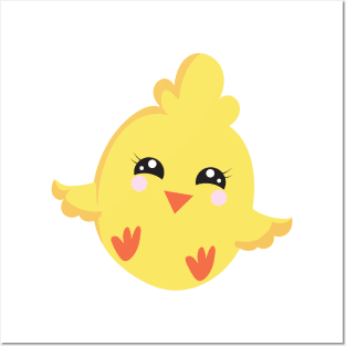 Cute Chicken, Baby Chicken, Little Chicken, Chick Posters and Art